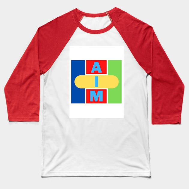 Aim Baseball T-Shirt by BChavan